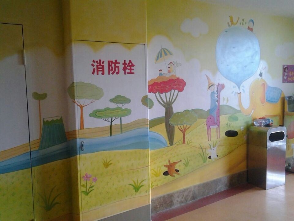 海沧石塘社区卫生医院客户墙绘案例展示